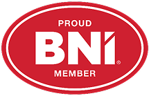 Proud BNI Member badge logo